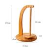 Wood Yarn Stand Yarn Spool Wool Ball Winder Magnetic Rotation Spinner Holder Spinning Home Braided Yarn Spool Storage Stand