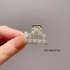 Women's Half-Tied Pearl Hairpin - 2024 New Side Clip for Back of Head