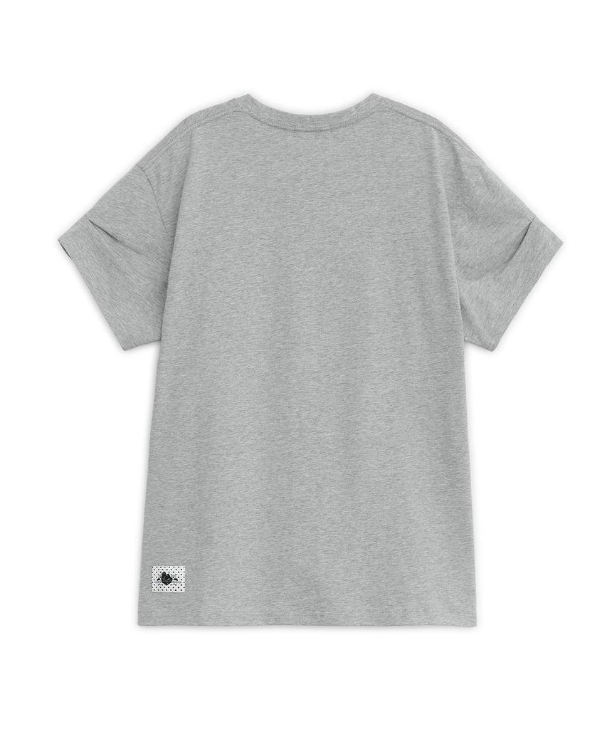 HUG YOUR SKIN X Lucy Loose Tee (Grey)