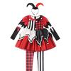 It Clown Themed Childrens Costume Dress With Polyester Fabric For Halloween Party And Festival