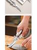 Multifunctional Kitchen Scissors: Cut Meat, Vegetables, Fish & Bones with Non-slip Handle.