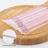 Crystal Rod Micro Brushes for Eyelash Extensions and Tattooing - Cotton Swab Applicators for Remover and Cleaning.