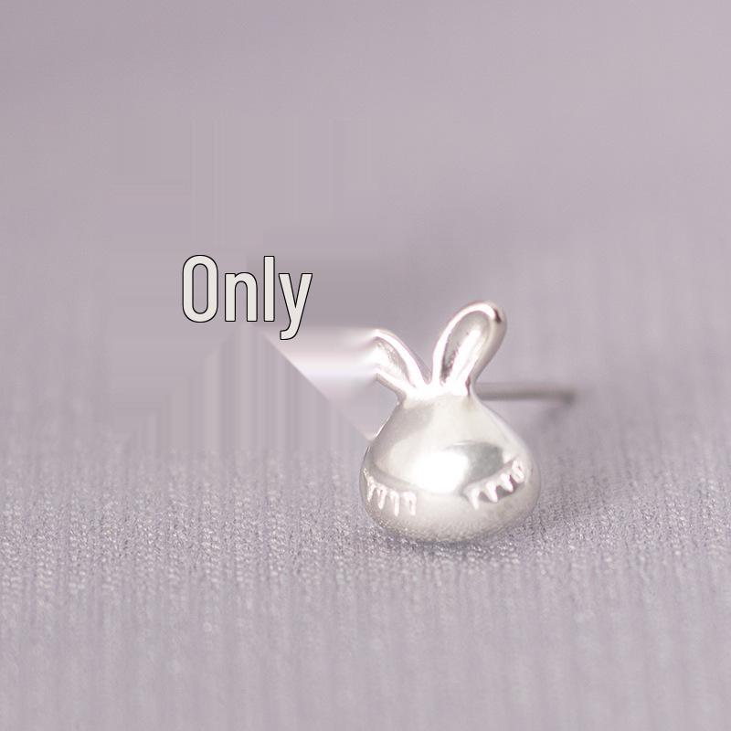 Ohrstecker mit s925 Silbernadel im koreanischen Stil für Damen – Minimalistisches & Persönlichkeitsdesign