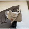 Fashion Chain Bag Women's 2025 New Korean Version Niche Design Commuter Bag Fashion Texture Butterfly Underarm Women's Bag