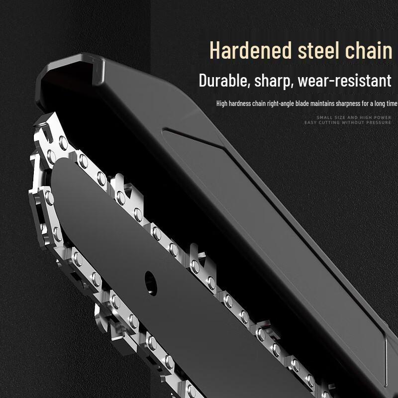 Rechargeable Cordless Handheld Electric Chainsaw CN Plug (adapter Included)