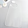 Waterproofing Adult Dining Bib Scarf for Elderly Comfortable Reusable Clothing Protector Fashionable