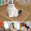 Cat Scratching Mat 11.81 X 15.75 Inch Thickened Soft Comfortable Cat Scratching Pad Non-slip Kitty Scratch Rug Protecting