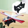 2 Pieces RC Airplane Model Stand EVA Foam Holder Double Slots Support Rack