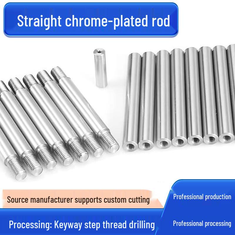 45# Chrome Plated Piston Rod: 2030-40mm High Precision Sliding Guide Cylinder Shaft