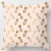 Floral Cat Printing Square Pillowcase, Home Decoration, Car Sofa Cushion Cover