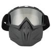 Motorcycle Face Mask Goggles Dust Wind UV Proof Riding Glasses Closed Removable Protective Glasses