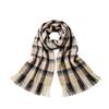 Windproof Cashmere Scarf Soft Shawl Wrap Universal Plaid Scarf  Winter
