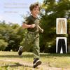 Frühlings-Kinderhosen & Caprihosen Baumwollhosen Jungen Dünne Lange Hosen Frühling Herbst Freizeitkleidung Einfaches Design Baby Kinderbekleidung