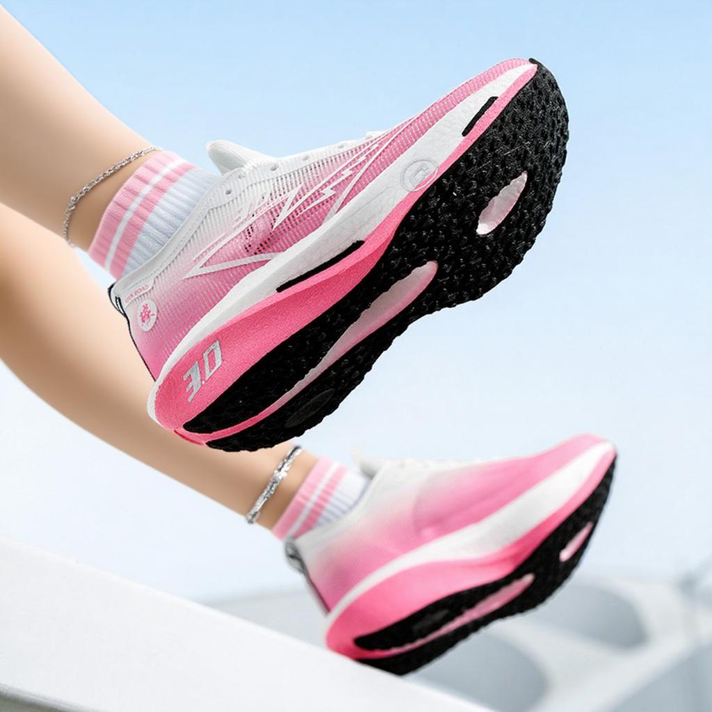Men Women Sports Sneakers Fashio Women's Shoes Outdoor Carbon Plate Road Running Pink Fitness Jogging Tennis Indoor Soft Sole