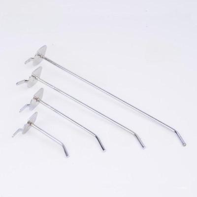 10Pcs Pegs Board Pegboard Hooks Garage Work Shop Storage Display Organization 3.3Mm Iron Hanging Tool Storage Rack Hooks