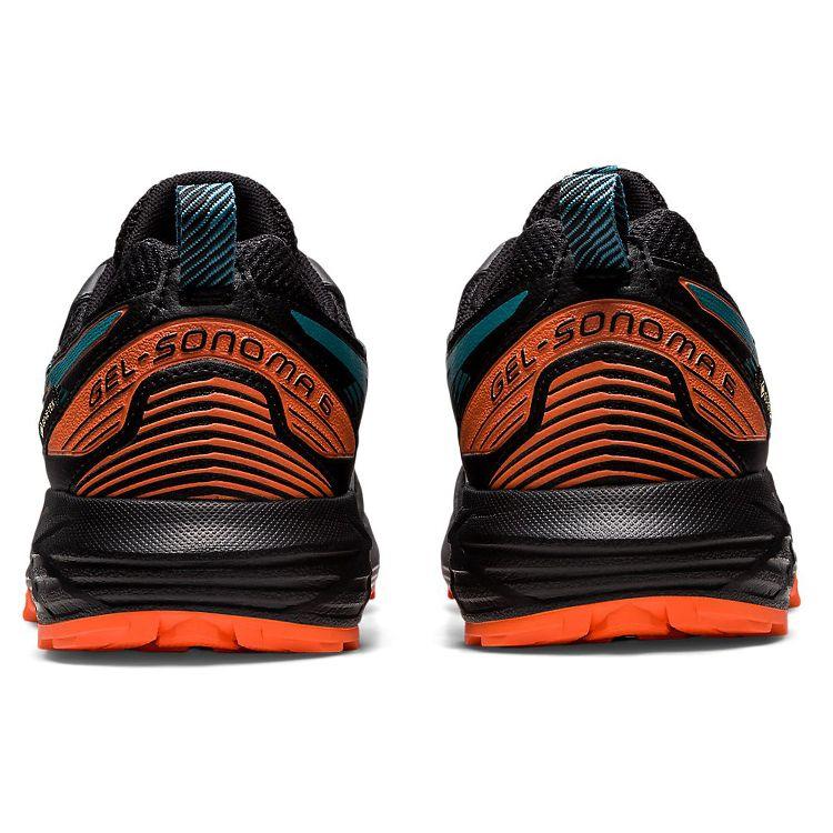 ASICS Women's GEL-SONOMA 6 G-TX GORE-TEX Trail Running Shoes Black Misty Pine 1012A921-017