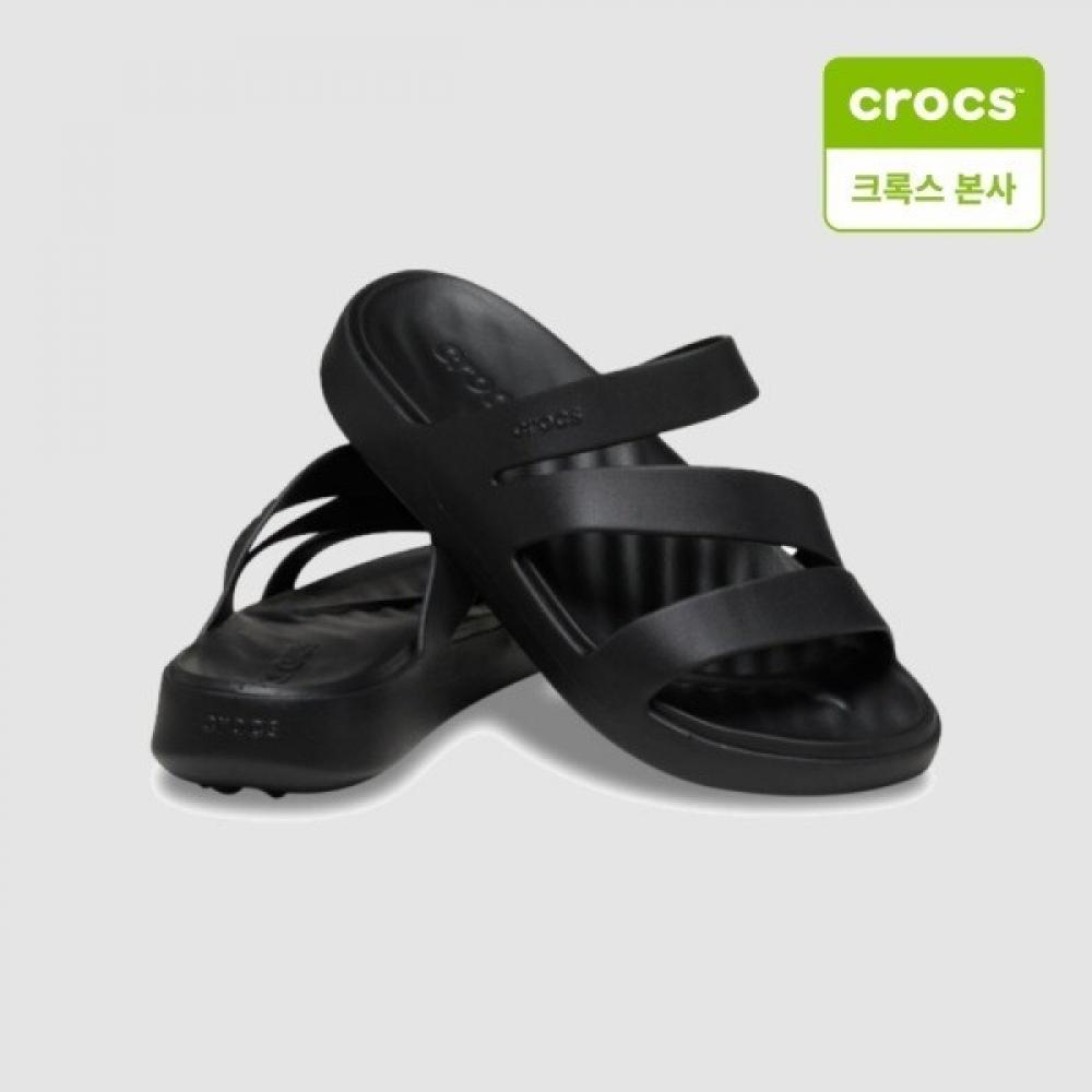

Сандалии женские Crocs Getaway Strappy черные 209587 001 blacks/w5(220mm)