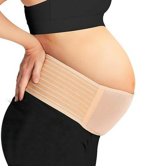 Maternity Belly Support Band for Pregnant Women: Thin Style, Pre-natal To Late-term Tummy Control and Waist Support Belt