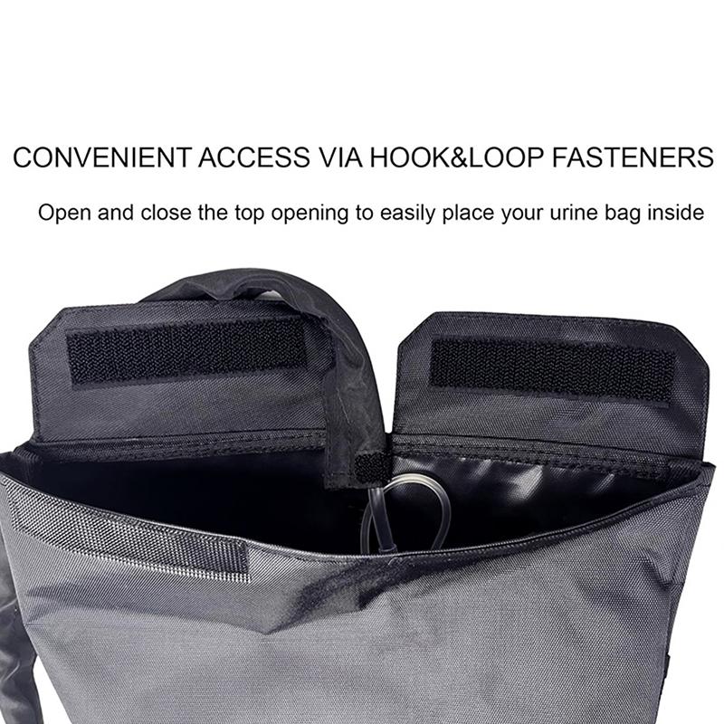 Urine Catheter Bag With Adjustable Shoulder Strap Urinary Drainage Catheter Bag Cover Urine Leg Bag Holder Cover Storage Bag