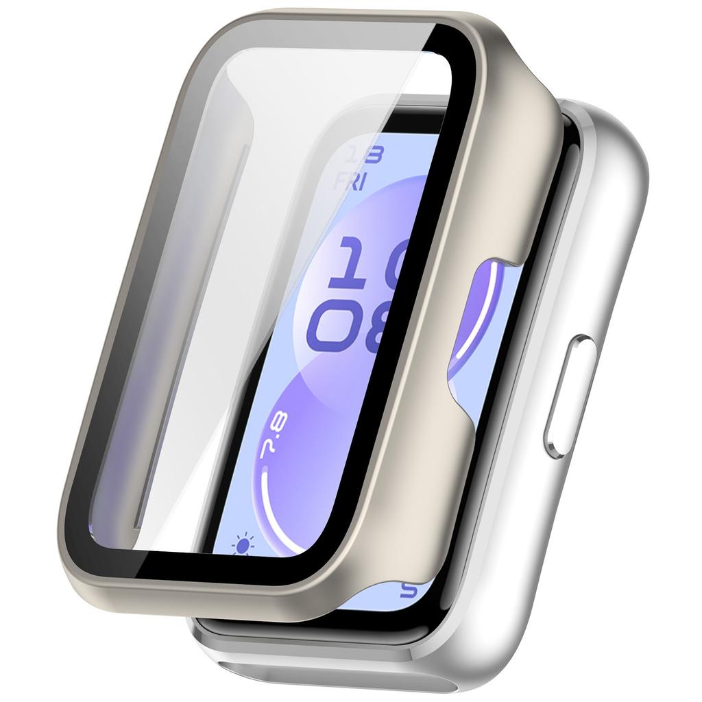 PC Case for Huawei Band 11/11 Pro Screen Protector All-Around Bumper Shell Tempered Glass Cover for Huawei Band 11 Accessories