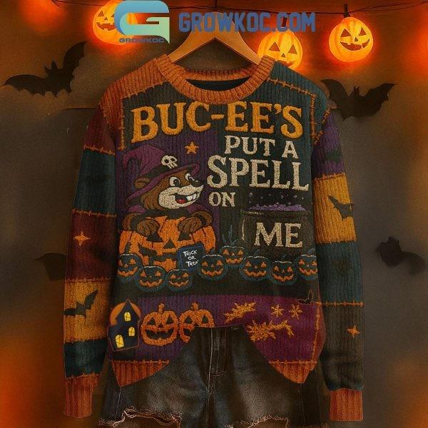 Bucee’s Put A Spell On Me Halloween Ugly Sweater Unisex T-Shirt S