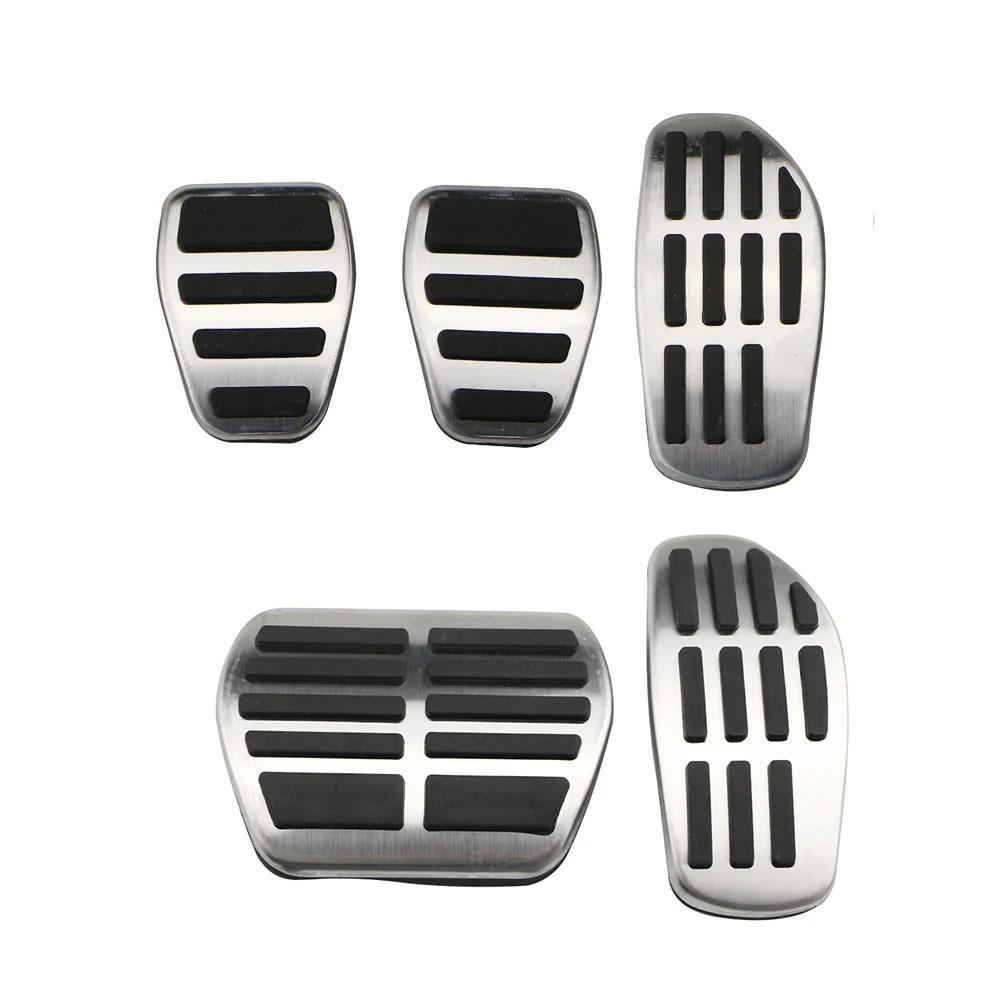 Car Foot Pedals For Nissan Pulsar Tiida C13 2014~2024 2015 High Quality Accelerator Non-slip Fuel Brake No Drilling Alloy Covers