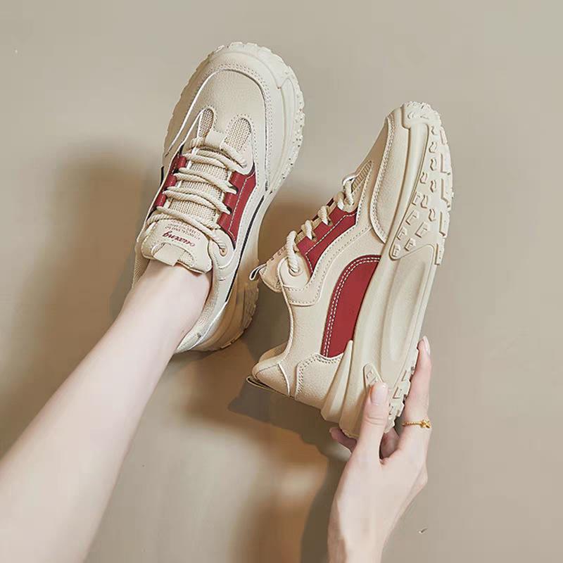 Daddy Shoes Women's Spring Platform Spring New Casual Sports Women's Shoes Autumn Student Running Shoes