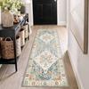 Alfombra Larga de Cocina Estilo Bohemio Alfombra Grande Suave Impermeable Sala de Estar Dormitorio Entrada Felpudo Decoración del Hogar
