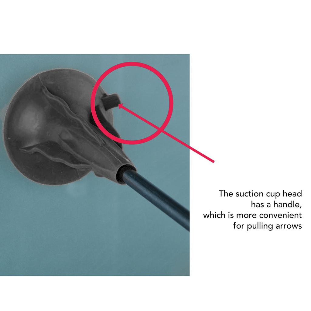 10Pcs Soft Rubber  head Suction Cup   Heads for Children Hunting Game Outdoor Sports