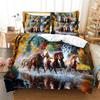 Horse Fashion Beding Set 2/3pcs 3D Digital Printing Soft Duvet Cover Sets 1 Comfortable Quilt Cover + 1/2 Pilowcases US/EU/AU Sized Dimensions