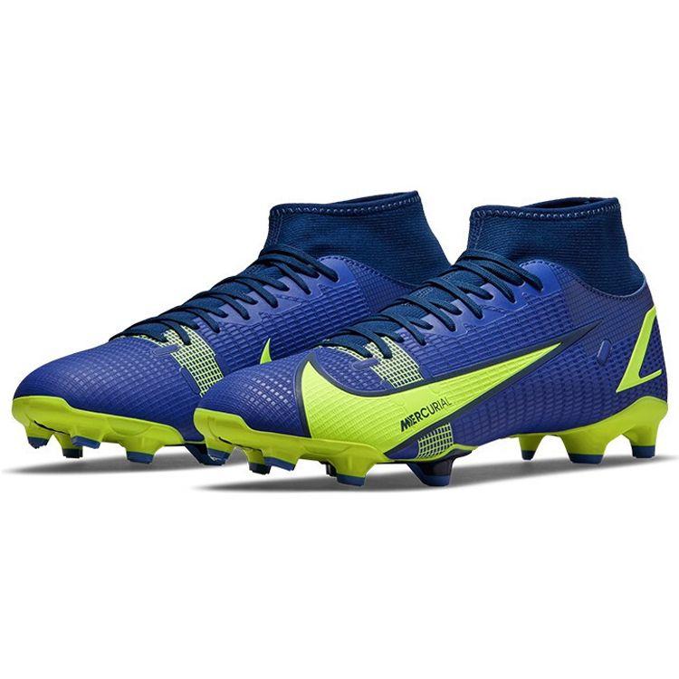 Nike Mercurial Superfly 8 Academy MG Recharge Pack Unisex Sneakers Blue Sapphire Blue-Void CV0843-574