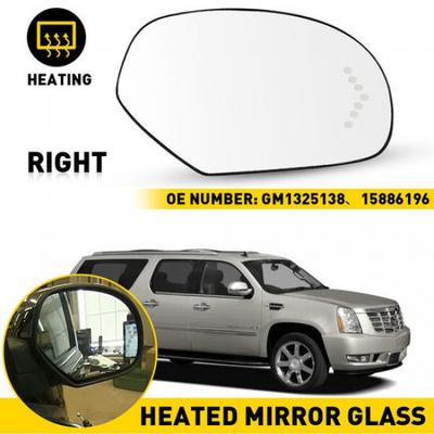 For Chevrolet Cadillac Tahoe GMC Yukon 2007-13 Mirror Glass Heated Signal Right