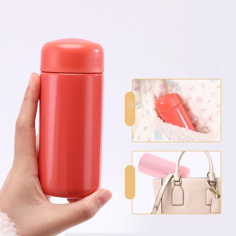 Isolierte Kaffee-Aufbewahrungsflasche Wasserflasche mit Tragegriff Vakuumisolierung Wasserbecher Outdoor-Campingzubehör