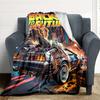 1PC Back to the Future Blanket, Throw For Sofa, Bed, Travel, Camping, Livingroom,