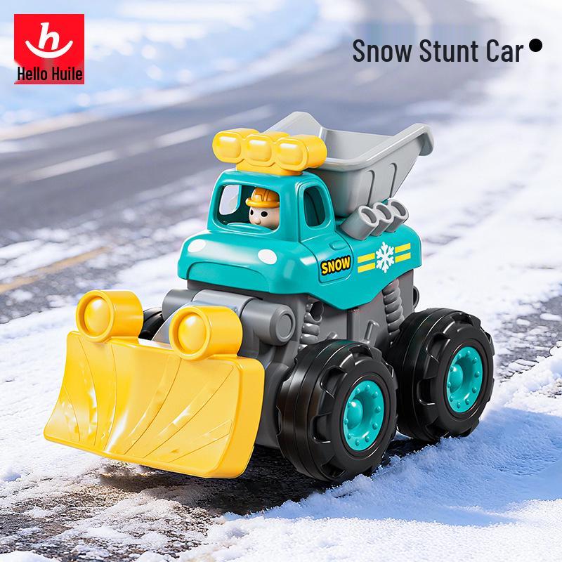 Yuele Трюковая пожарная машина и бульдозер Игрушечная модель для детей