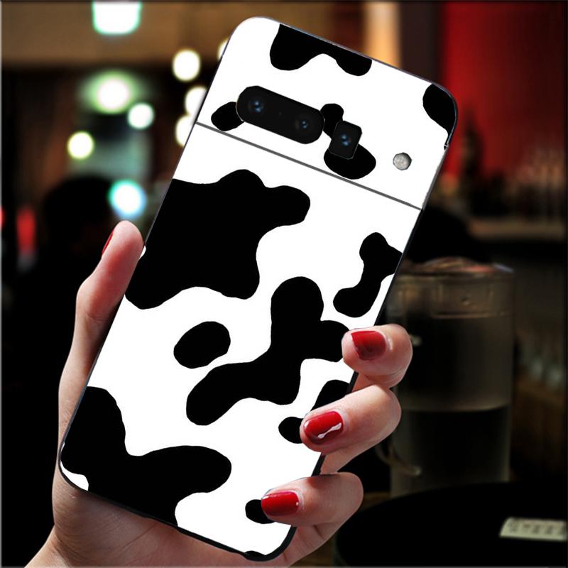 Cow Print Phone Case For Google Pixel 10 Pro 9 Pro XL 9A 8 7 6 Pro Pixel 8A 7A 6A Pixel 8 7 6 5