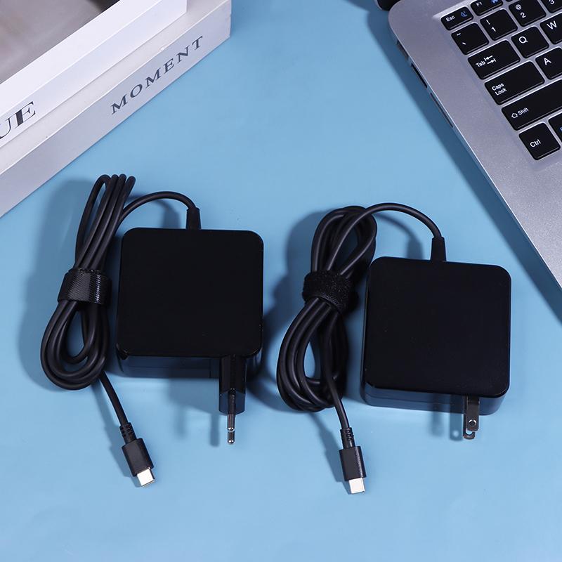 Spina UE USA 65W 20V 3.25A Tipo-C USB C Caricabatterie per Telefono PD Laptop Adattatore di Alimentazione AC per Laptop di Varie Marche
