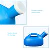 Male Urine Bottle Spill Proof Reusable 2000ML Thicken Long Tube Portable Urinal with Lid for Elderly Patient