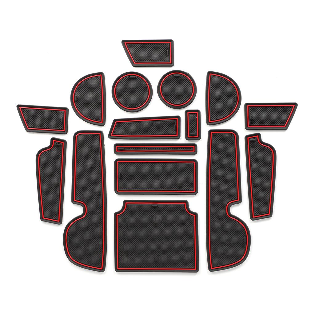 for Acura MDX 2025-2025 Car Gate Slot Mat Interior Accessories Non-Slip Mats Cup Holders Protective Pads