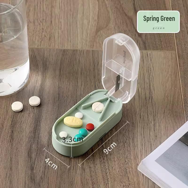 7-Day Portable Pill Organizer: Large Capacity, Morning-Noon-Evening Compartments, Compact Weekly Dispenser