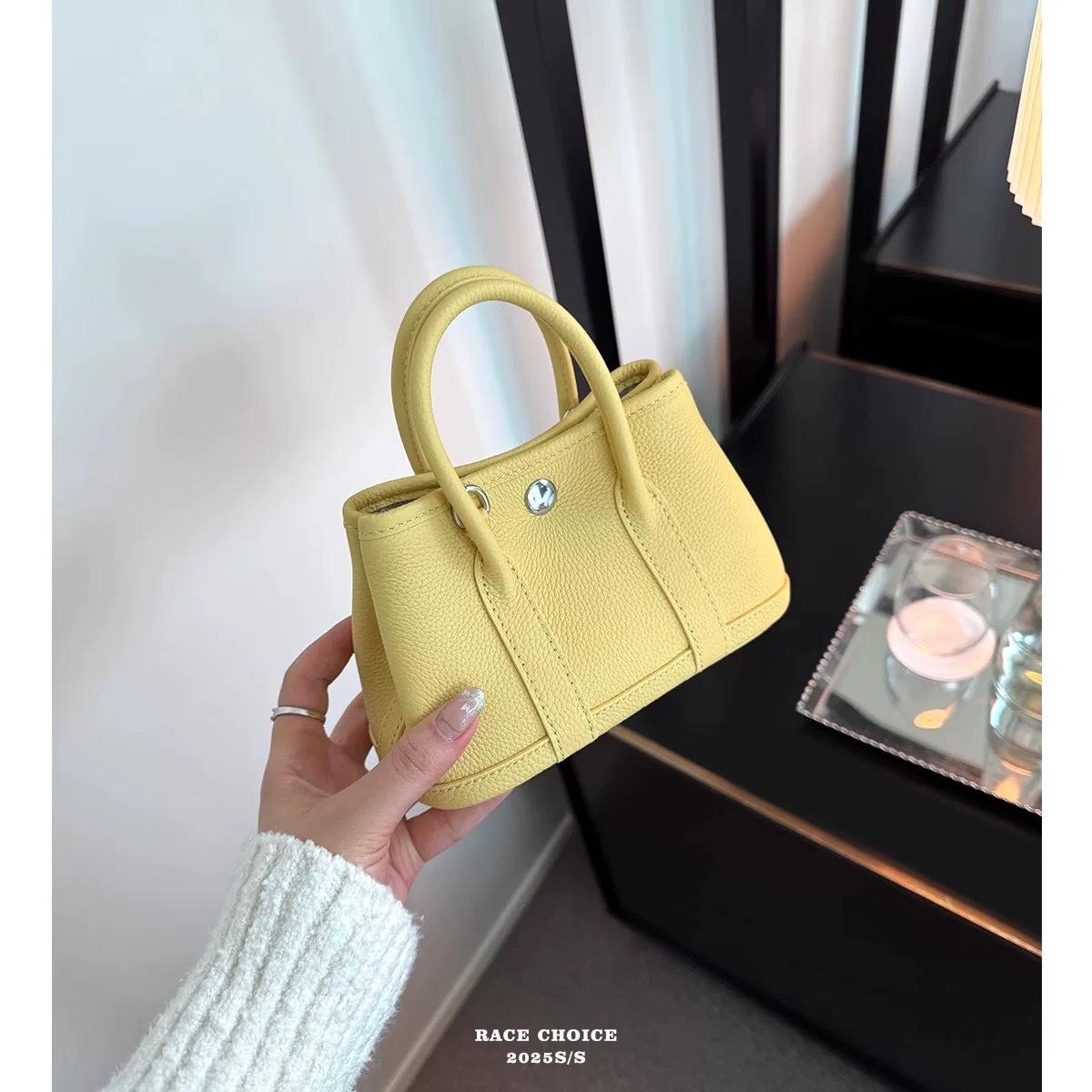 Lychee pattern small bag mobile phone bag simple lychee pattern portable one-shoulder diagonal bag female