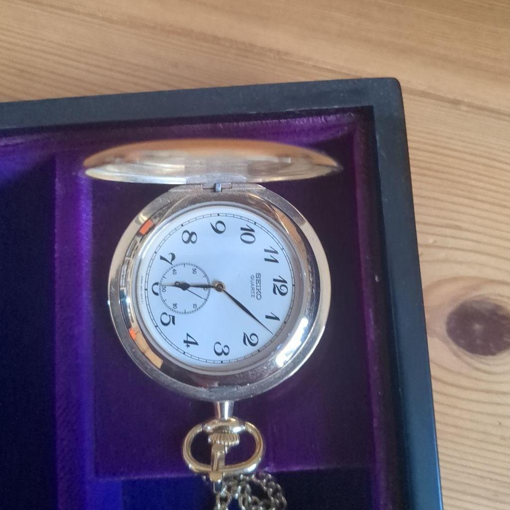 [USED] Seiko pocket watch gold
