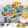 Large Multi-Functional Children's Building Blocks Table Educational Assembly Toy Study Desk for Boys And Girls Big Granular