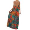 Women's Casual, Fashionable And Retro Printed Dress