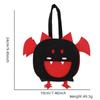 Crazy Party New Halloween Felt Candy Bag Devil Wind Flag Style 3d Bat Tote Bag
