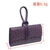 Ostrich Pattern Clutch Bag Shoulder Messenger Bag Hand Bag