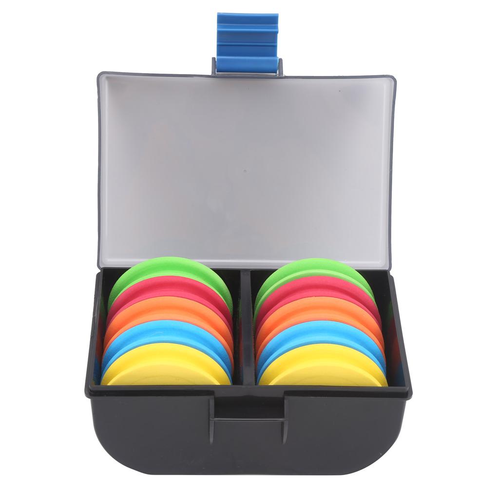 10pcs EVA Fishing Line Storage Foam Spools Winding Board Tool Fishing Tackle Accessory