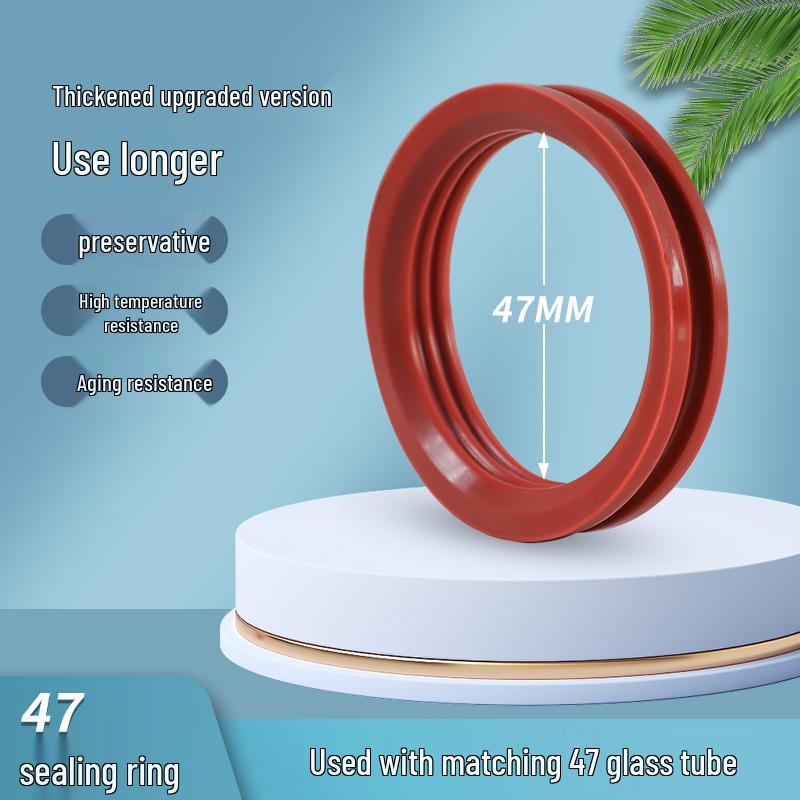 Zestaw silikonowych pierścieni uszczelniających do podgrzewacza wody słonecznej dla rur próżniowych 47 i 58 oraz zbiornika wody 70 - Akcesoria zapobiegające wyciekom