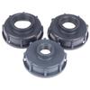 Durable IBC Tank Fittings S60X6 Coarse Threaded Cap 60mm Female Thread To 1/2",3/4",1" Adaptor Connector