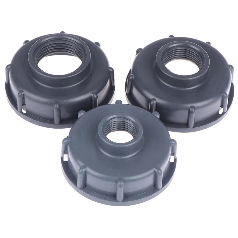Durable IBC Tank Fittings S60X6 Coarse Threaded Cap 60mm Female Thread To 1/2",3/4",1" Adaptor Connector